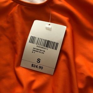 brand new flamin’ hot cheetos bodysuit